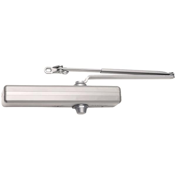 Surf Closer, Reg Arm, Tri Mount, US26D, Plastic Designer Cover